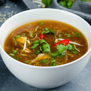 Hot 'N' Sour Chicken Soup