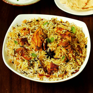 Hyderabadi Chicken Biryani