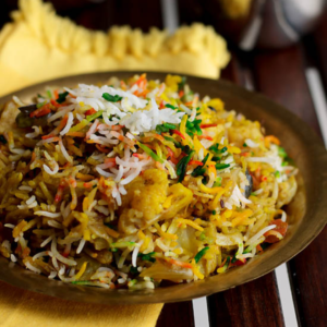 Veg Hydrabadi Biryani