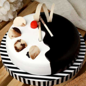 Vanilla Chocochips Fondant Design