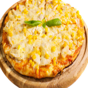 Cheese Corn Garlic Pizza